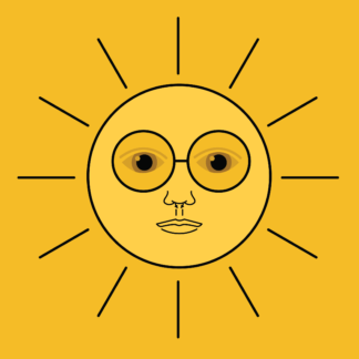 Sun with Septum Piercing
